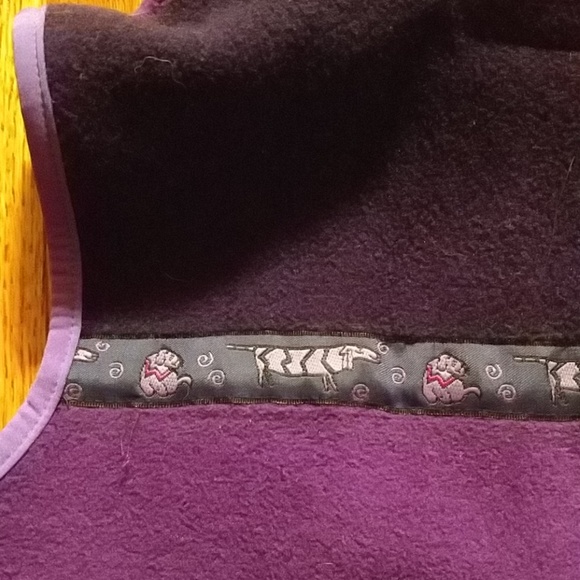 Red Rover Purple Fleece Vest, size 3 (3T-4T) - Picture 5 of 8